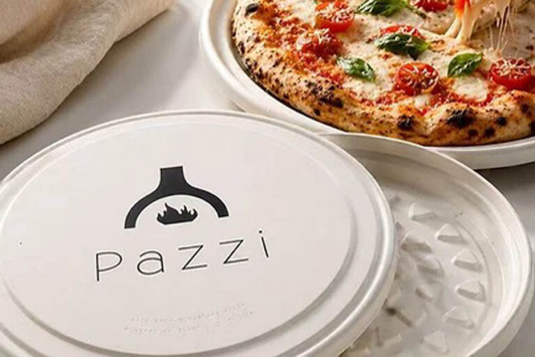 Blastiq competes in Packnorth Award with pizza packaging made from bagasse and PFAS-free coating